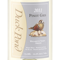 DUCK POND FRIES FAMILY CELLARS PINOT GRIS 2015