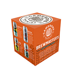 CAMERON'S BREWMASTER'S SELECTION 4 PACK; IN 473ML TALL CANS