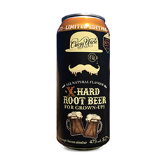 CRAZY UNCLE X-HARD ROOT BEER FOR GROWN UPS