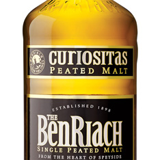 THE BENRIACH DISTILLERY CUIOSTAS PEATED OVER 10 YEARS OLD